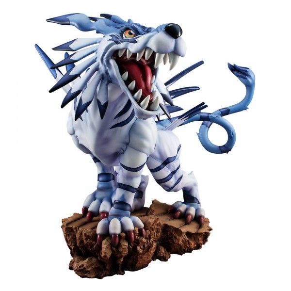 Digimon Adventure - Garurumon Statue / Precious G.E.M. Serie - Battle Version: MegaHouse