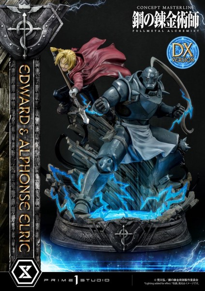 Fullmetal Alchemist - Edward & Alphonse Elric Statue / Deluxe Version: Prime 1 Studio