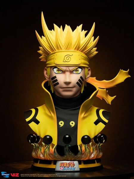 Naruto Shippuden - Naruto Büste / Six Paths Sage Mode: Toynami