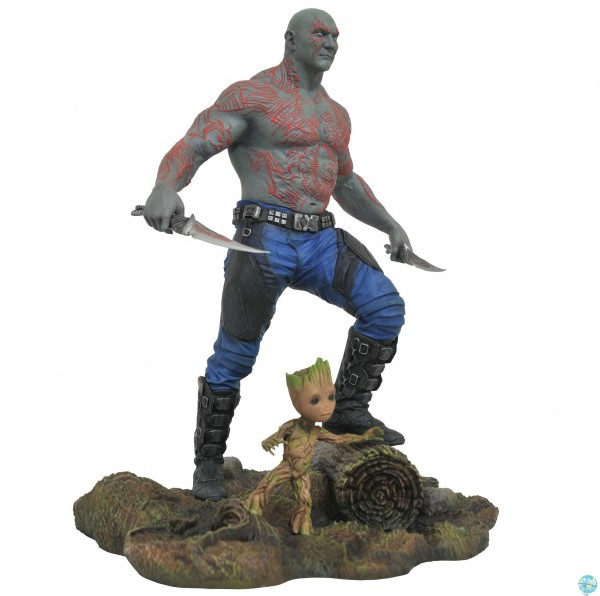 Guardians of the Galaxy Vol. 2 - Drax & Baby Groot Statue / Marvel Gallery: Diamond Select