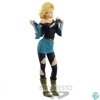 Dragonball Z - Android No.18 Figur - Glitter & Glamours / Version Grün: Banpresto Dragonball Z - Android No.18 Figur - Glitter & Glamours / Version Grün: Banpresto