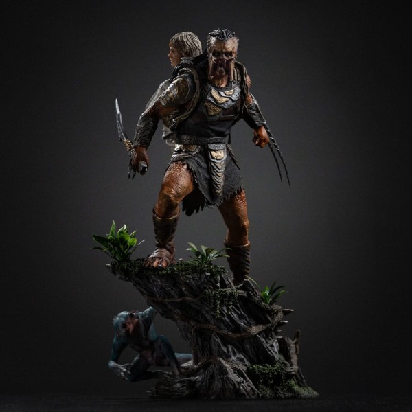 Predator: Badlands - Predator Dek & Thia Statue / Art Scale: Iron Studios