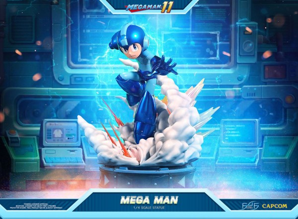 Mega Man 11 - Mega Man Statue: First 4 Figures