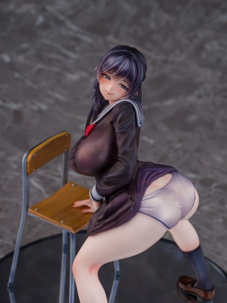 Original Character - Miyamae Shiho Statue / After School Back illustration by Jack Dempa: Daiki Koug