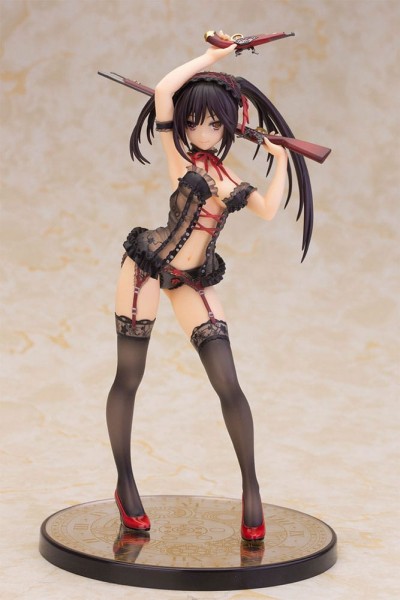 Date A Live - Kurumi Tokisaki Statue / Lingerie Ver. Black: Alphamax