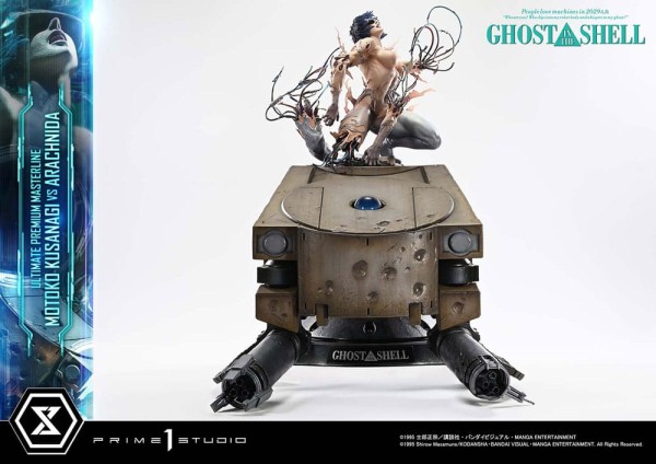 Ghost in the Shell - Motoko Kusanagi vs Arachnida Statue / Ultimate Premium Masterline Series - Ulti