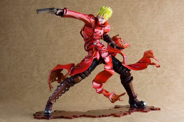 Trigun Badlands Rumble ARTFX J - Vash The Stampede Renewal Package Version: Kotobukiya