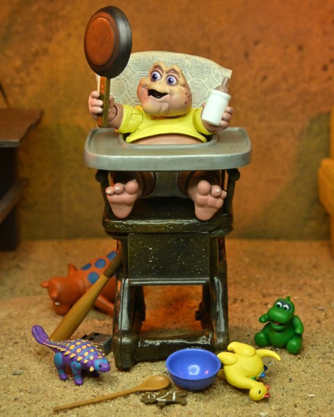 Dinosaurs - Baby Sinclair Actionfigur / Ultimate: NECA
