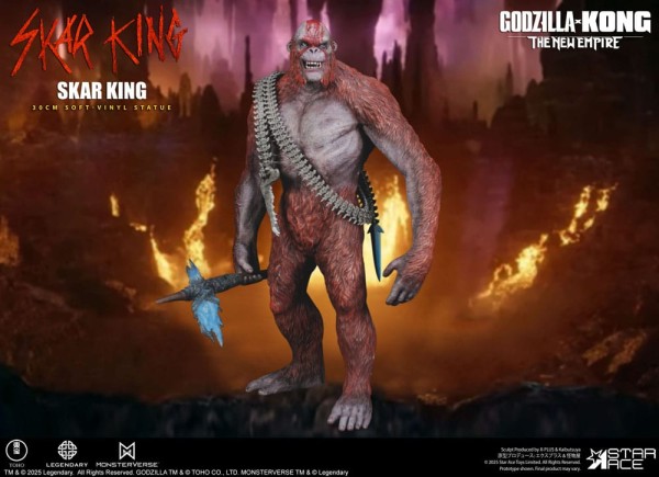 Godzilla vs. Kong: The New Empire - Skar King Statue / Unleash the Titan: Star Ace Toys