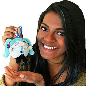 Hatsune Miku - Miku Micro Clip-On Plüschie: Squishable