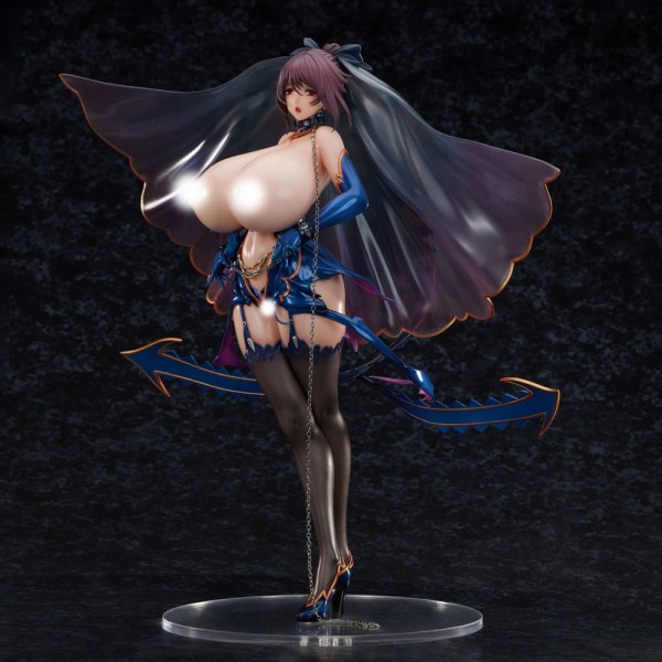 Taimanin Asagi Zero - Mizuki Shiranui Statue / Phantom Bride Version: Pure