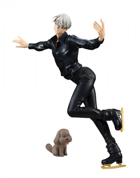 Yuri!!! on Ice - Victor Nikiforov & Makkachin Statue - G.E.M. Serie: MegaHouse