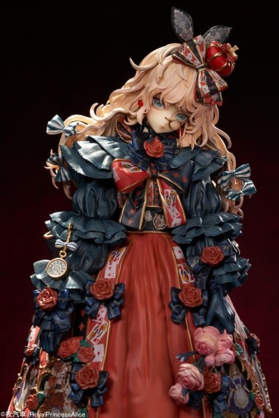 Original Character - Red Queen and Princess Alice Statue: Magi Arts