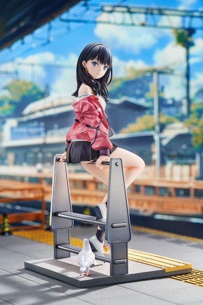 Gridman Universe - Rikka Takarada Statue / Blue Sky Station: Good Smile Company
