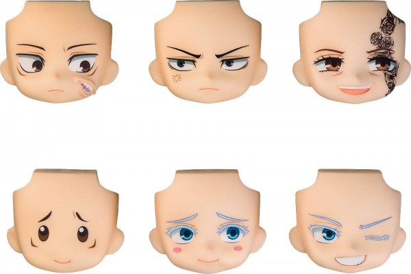 Nendoroid More - Face Swap Jujutsu Kaisen 01 / Zubehör-Set für Nendoroid Actionfiguren: Good Smile C