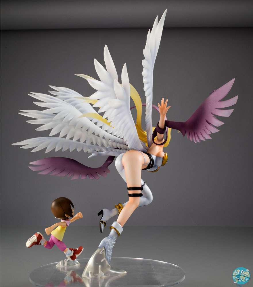Figura Angemon & Takaishi Takeru Digimon Adventure G.E.M