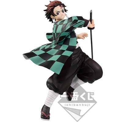 Demon Slayer Kimetsu no Yaiba Mugen Train - Tanjiro Kamado Figur / Ichibansho: Bandai Ichibansho