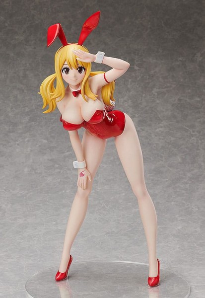 Fairy Tail - Lucy Heartfilia Statue / Bare Leg Bunny Version: FREEing