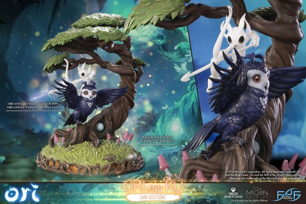 Ori and the Will of the Wisps - Ori and Ku Statue / Day Ver.: First 4 Figures