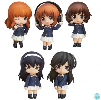 Girls und Panzer Der Film - Mini-Figuren 5er-Pack / Nendoroid Petite: Good Smile Company Girls und Panzer Der Film - Mini-Figuren 5er-Pack / Nendoroid Petite: Good Smile Company