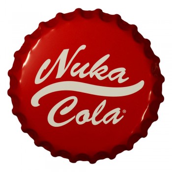 Fallout - Blechschild Nuka-Cola Bottle Cap: FaNaTtik Fallout - Blechschild Nuka-Cola Bottle Cap: FaNaTtik