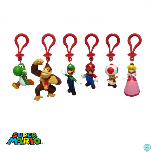 Nintendo Schlüsselanhänger 5-7cm Mario & Co.
