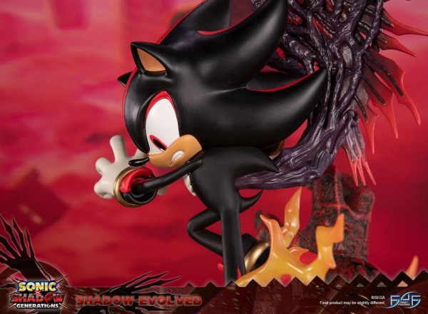 Sonic X Shadow Generations - Shadow Evolved Statue: First 4 Figures