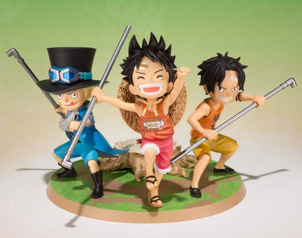 One Piece - Ruffy, Ace & Sabo Statue - FiguartsZERO / A Promise of Brothers: Bandai