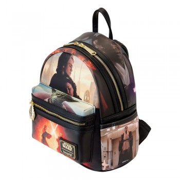 Vorschau: Star Wars - Revenge of the Sith Scene Rucksack: Loungefly Vorschau: Star Wars - Revenge of the Sith Scene Rucksack: Loungefly