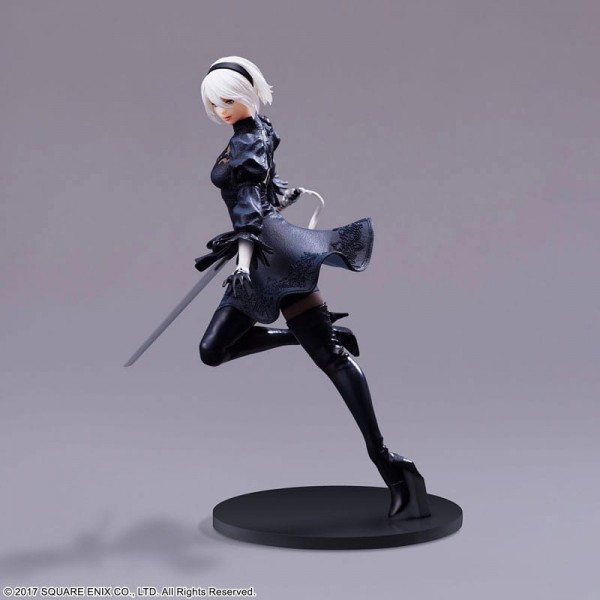 NieR:Automata - Android 2B Statue / YoRHa No.2 Type B - No Goggles Ver.sion: Square Enix