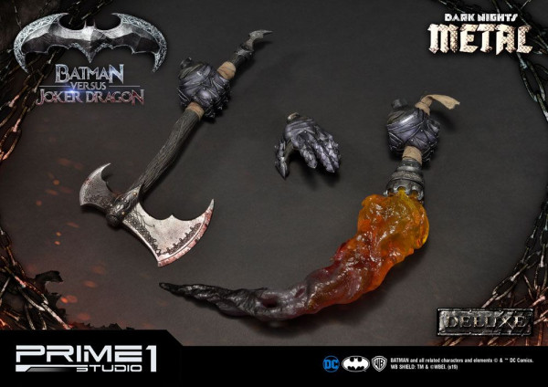 Dark Nights: Metal - Batman Versus Joker Dragon Statue / Deluxe Version: Prime 1 Studio