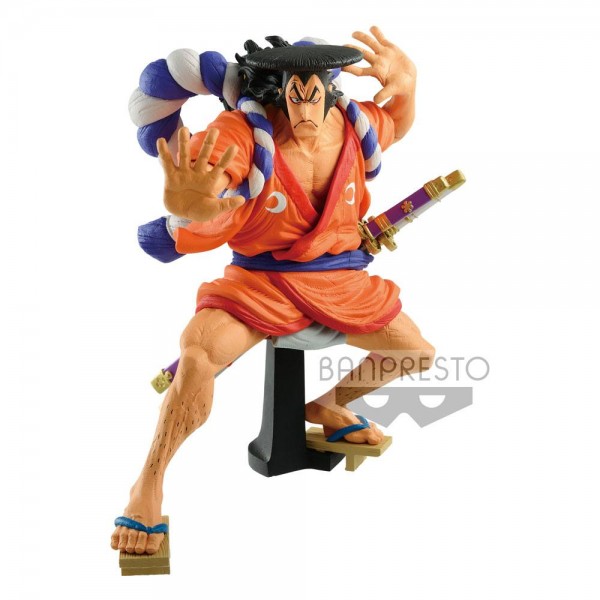 One Piece - Kozuki Oden Figur / King Of Artist: Banpresto