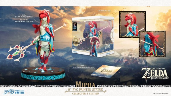 The Legend of Zelda Breath of the Wild - Mipha Statue / Collector's Edition: First 4 Figures