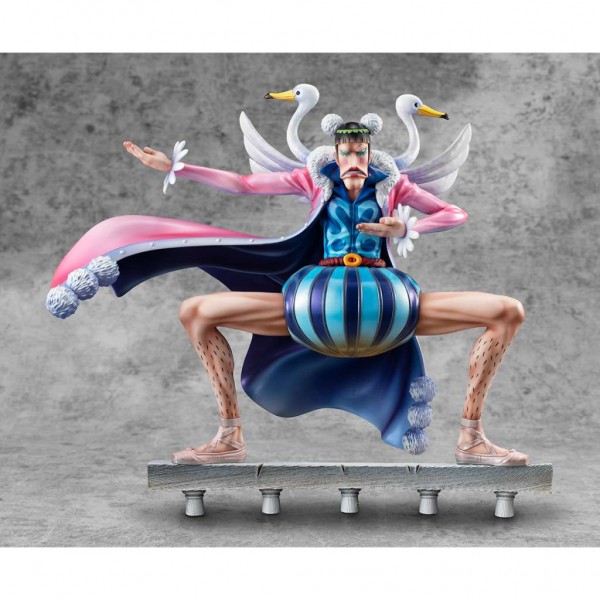 One Piece - Mr.2 Von Clay Statue / P.O.P: MegaHouse