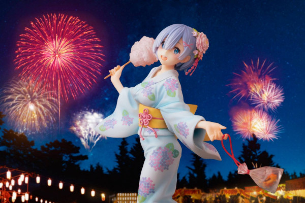 Re:ZERO -Starting Life in Another World - Rem Statue / Yukata Repaint Version: Kadokawa