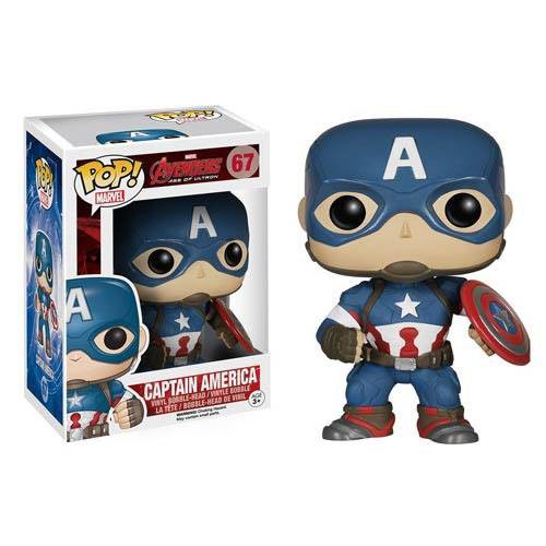 Avengers AOU - Captain America Figur - POP: Funko