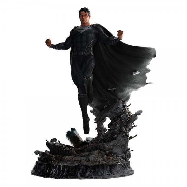 Zack Snyder's Justice League - Superman Black Suit Statue: Weta Collectibles