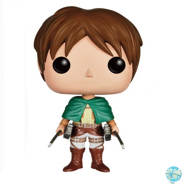 Attack on Titan POP! Vinyl Figur Eren Jaeger 10 cm