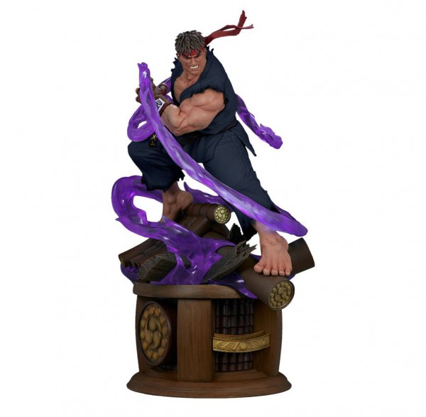 Street Fighter Ultra - Evil Ryu Statue: Pop Culture Shock
