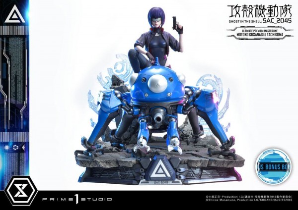 Ghost in the Shell: SAC_2045 - Motoko Kusanagi and Tachikoma Statue / Bonus Version: Prime 1 Studio