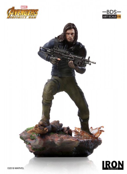 Avengers Infinity War - Winter Soldier Statue: Iron Studios