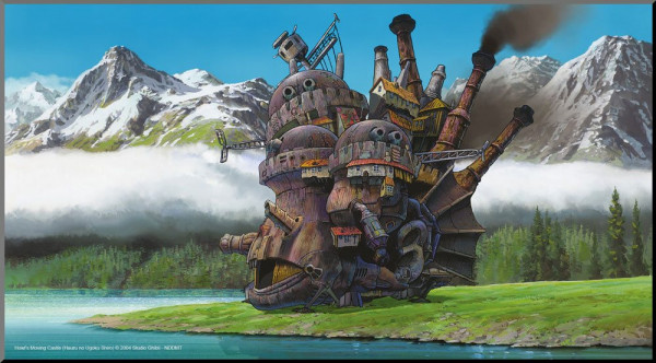 Studio Ghibli - Das wandelnde Schloss Holzdruck: Semic