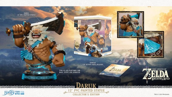 The Legend of Zelda Breath of the Wild - Daruk Statue / Collector's Edition: First 4 Figures