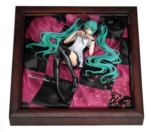 Character Vocal Series - Hatsune Miku Statue / World is Mine Brown Frame: Good Smile Company