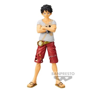 One Piece - Monkey D Luffy Figur / DXF - The Grandline Series: Banpresto One Piece - Monkey D Luffy Figur / DXF - The Grandline Series: Banpresto