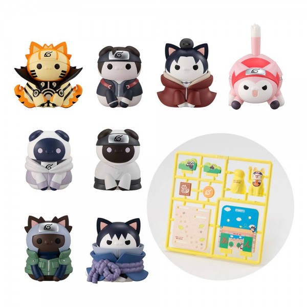 Naruto Shippuden - Minifiguren Set / Mega Cat Project - Nyaruto! Break out! Fourth Great Ninja War S