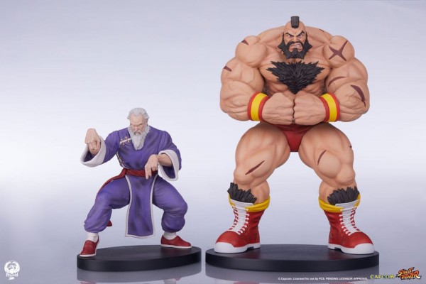 Street FightStreet Fighter Street Jamer - Zangief & Gen Set Statue: Premium Collectibles Studio