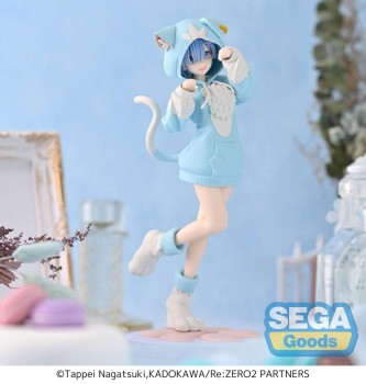 Re:Zero Starting Life in Another World - Rem Figur / Mofumofu Pack Luminasta: Sega Re:Zero Starting Life in Another World - Rem Figur / Mofumofu Pack Luminasta: Sega