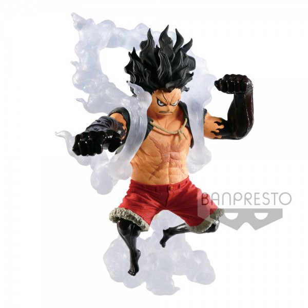One Piece - Monkey D. Ruffy Figur / King Of Artist - Snakeman Version: Banpresto