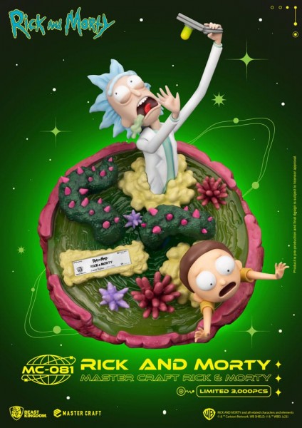 Rick and Morty - Rick and Morty Statue / Master Craft: Beast Kingdom Toys